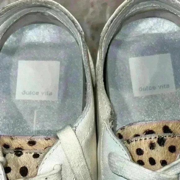 Women’s DOLCE VITA Zeph Mixed-Media Platform Sneakers - 100% Exclusive. Size 7.5 - Picture 3 of 10